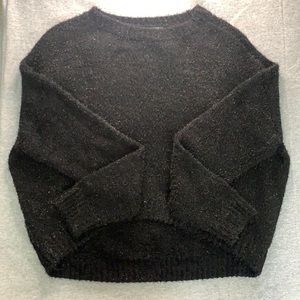 Sparkly black sweater